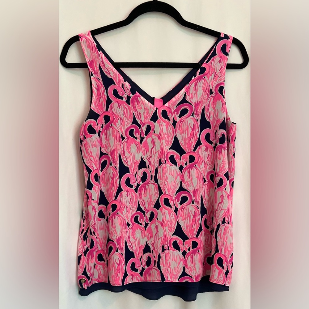 Lilly Pulitzer Florin Via Amor Reversible Top